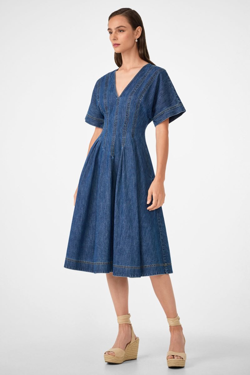 Ashe 2 Short-Sleeve Denim Dress - Image 2