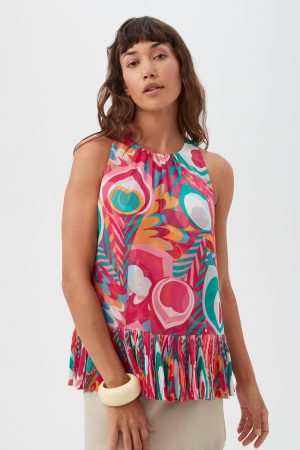 Nimes Sleeveless Top - Dramont