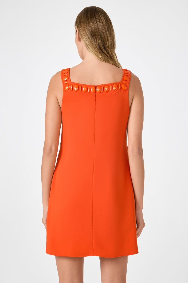 Yokuna Jewel Neck Mini Dress - Image 5