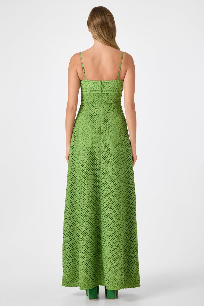 Akumi Sleeveless Lace Maxi Dress - Image 4