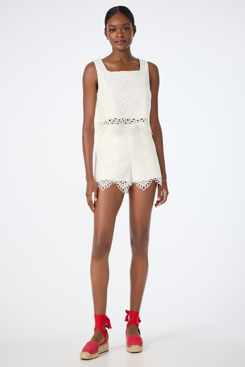 Albi Lace Crop Top - Image 2