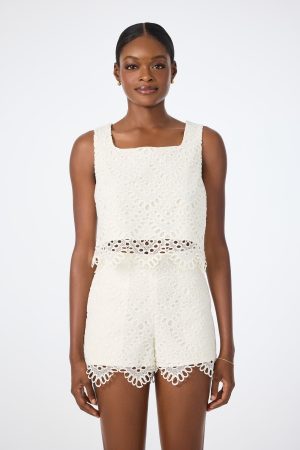 Albi Lace Crop Top