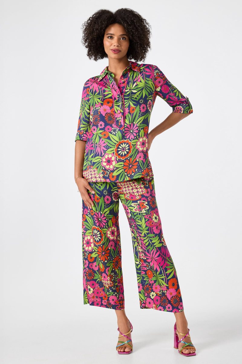 Portrait 2 Top - Fumi Floral - Image 2