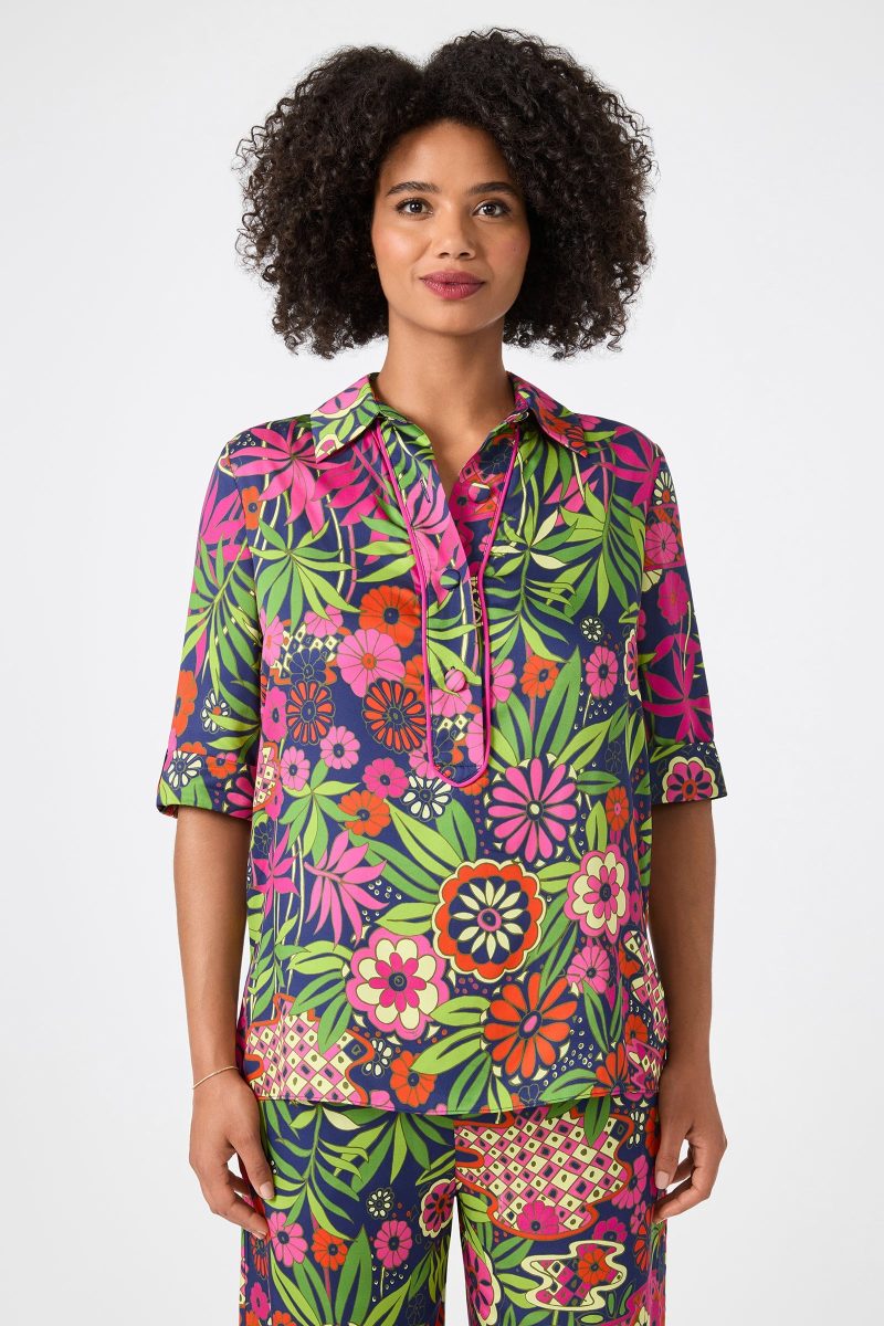Portrait 2 Top - Fumi Floral - Image 3