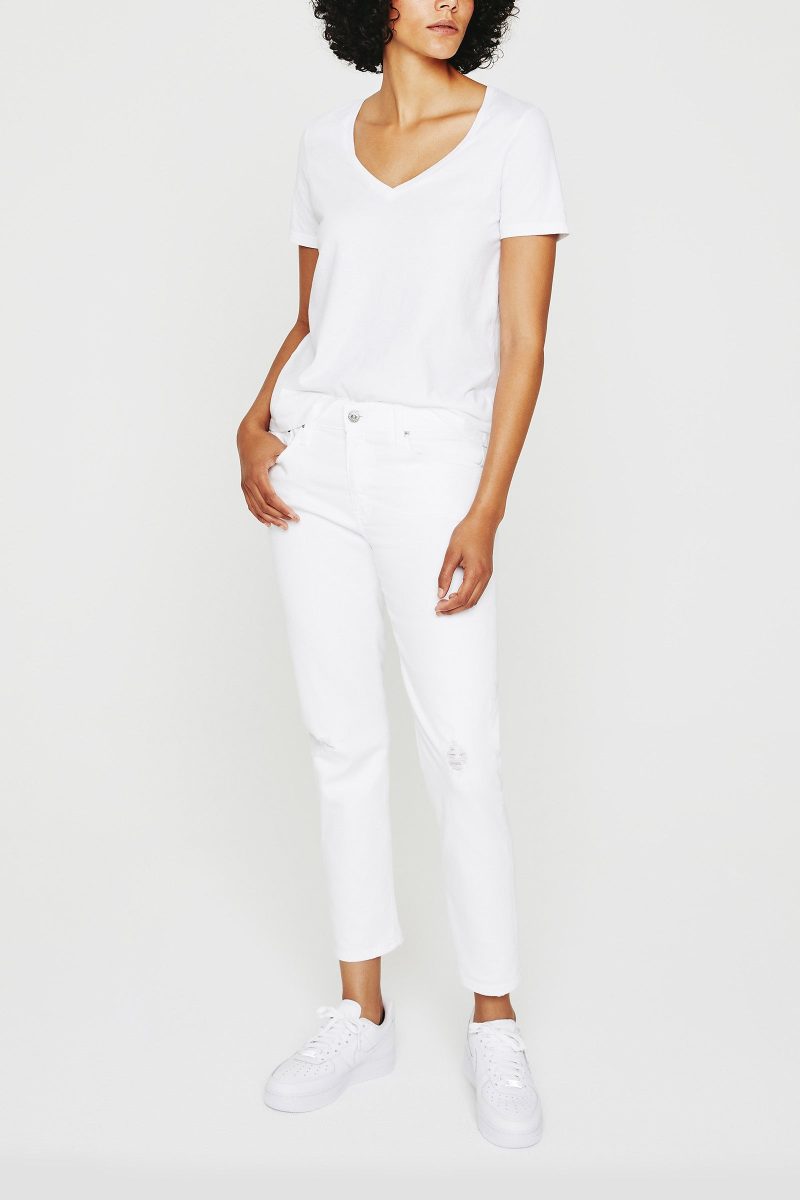 AG Jager Vee Tee - White - Image 2
