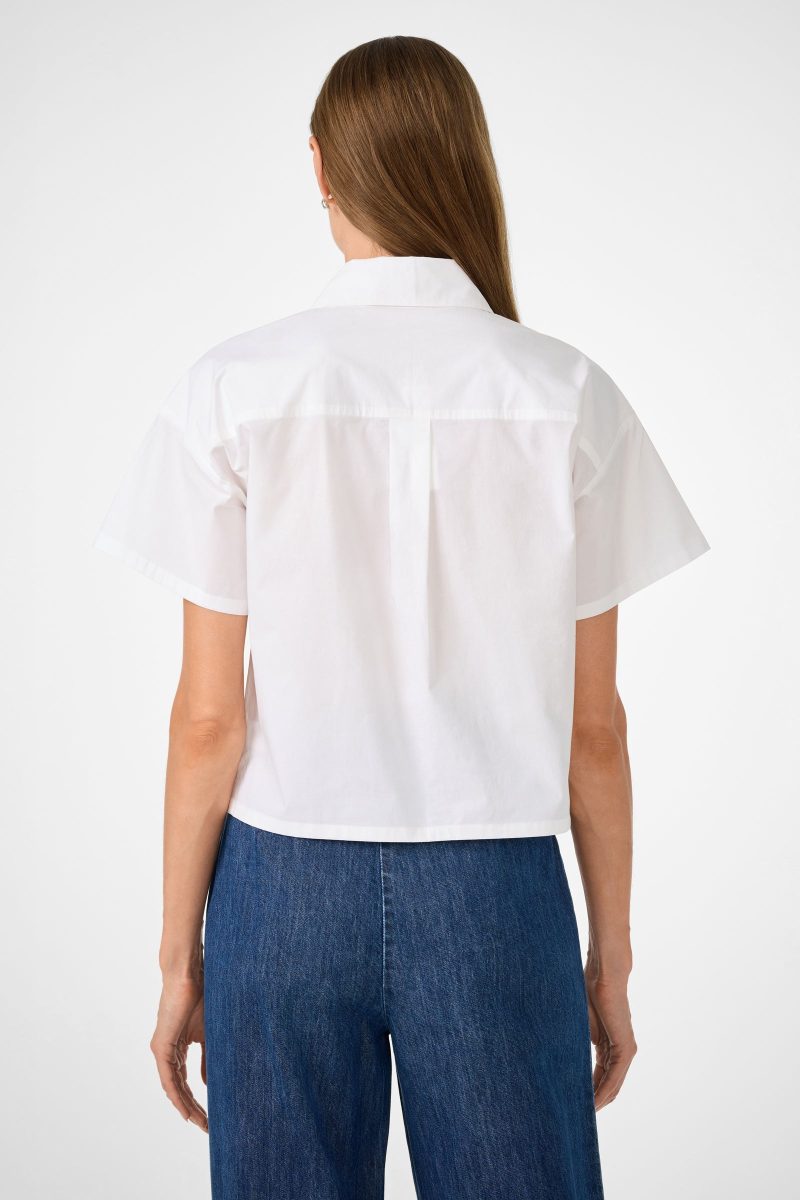 Komore Cropped Button-Front Top - Image 4